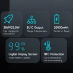 پاوربانک مک دودو 22.5W مدل MC-389 ظرفیت 20000 میلی آمپر ساعت - تصویر 9