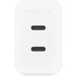آداپتور موفی مدل SpeedPort ظرفیت ۴۵ وات دو پورت USB-C - تصویر 2